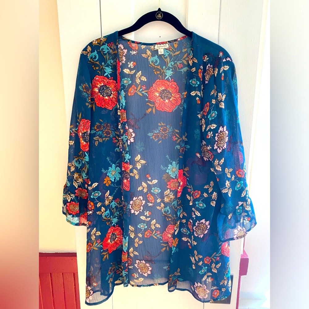 Shear cardigan/cover up